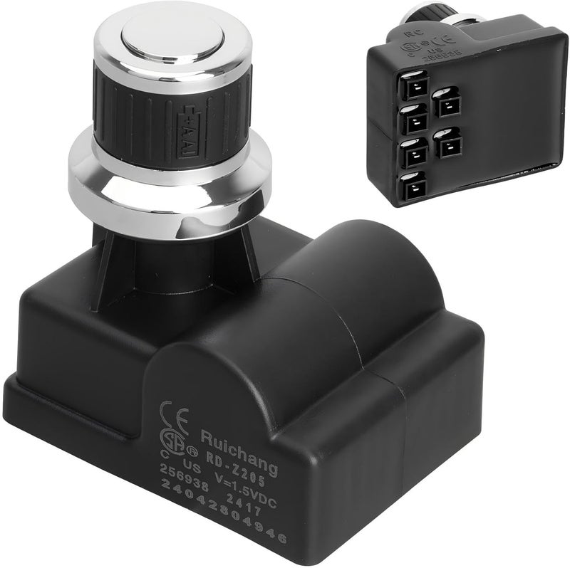 BQMAX DHL-128-6Q Igniter Replacement Parts for Nexgrill 720-0888 720-1046 720-0888S 6 Outlet Button Igniter for Nexgrill 5 Burner Parts, Grill Igniter for Nexgrill Igniter Replacement - Image 1